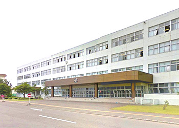 札幌東陵高校の外観